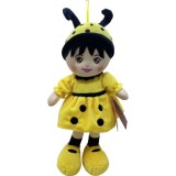 Papusa Albinuta Galbena de Plus 40cm, Canta in Romana, Baterii Incluse, Fete/Baieti, +3 ani