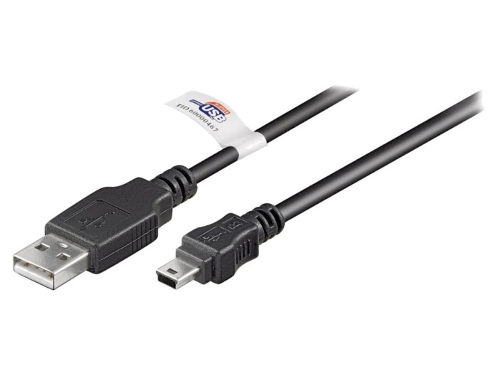 Cablu USB 2.0 A la Mini B 1.8m