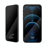 Cumpara ieftin Folie Sticla Hoco 3D Anty-Spy Shatterproof Edges pentru iPhone Xs Max/ 11 Pro Max Negru