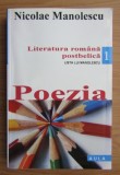Nicolae Manolescu - Literatura romana postbelica. Lista lui Manolescu, volumul 1. Poezia