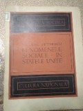 B. Fenomene sociale in USA Biblioteca Socială