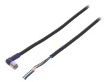 Cablu Conectare M8 4 PIN Unghi 2m 0.5A