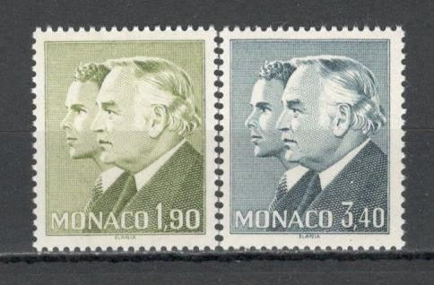 Monaco.1986 Principele Rainier III si Printul Albert SM.663