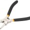 Cleste cu varf indoit pentru inele siguranta, 180 mm, inele