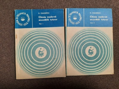CHIMIA MODERNA ACCESBILA TUTUROR D CEAUSESCU RF10/3 foto