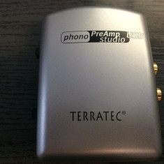 PHONO PREAMP STUDIO USB TERRATEC.CITITI DESCRIEREA CU MARE ATENTIE VA ROG!