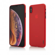 Husa de protectie Vetter pentru iPhone XS Max, Clip-On, Ultra Thin Air Series, Red, Resigilat