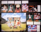 St.Vincent grenadines 1988 sport Tenis, jucători de tenis serie 8v + bloc neștampilat