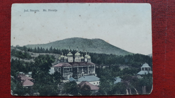Judetu Neamtz-1921-Manastirea Horaita-C.P.necirc.-Rara