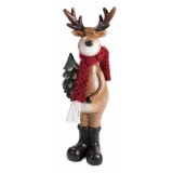 Figurina Ren polirasina multicolora 9,5 x 9 x 29,5 H