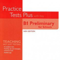 Cambridge English Qualifications Practice Tests Plus with Key - B1 Preliminary for Schools - Mark Little, Jacky Newbrook