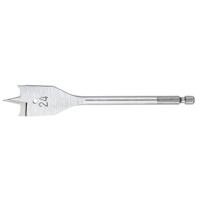 Burghiu plat pentru lemn 24,0x152mm GRAPHITE 57H230 HardWork ToolsRange foto