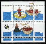 Islanda 1994 - Europa, CEPT, colita neuzata