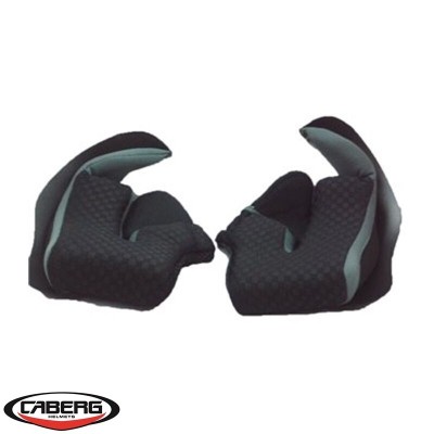 Set bureti laterali interior casca Caberg model Drift Evo &amp;ndash; Drift Evo Carbon Pro &amp;ndash; culoare: gri Gri M (57/58cm) foto