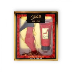 Set Cadou Stiletto Red Love &ndash; Parfum si Crema de Corp, Eleganta si Rafinament Magrot 25036