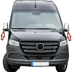 Capace de oglinzi cromate Mercedes Sprinter W907,W910 2018-prezent foto