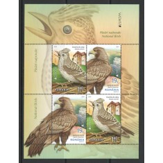 Romania 2019 - LP 2235a nestampilat - Europa 2019, pasari protejate - bl 2x I