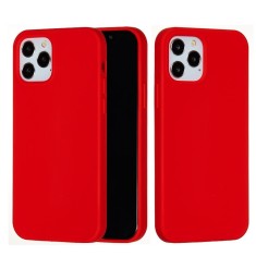 Husa protectie Flippy compatibila cu Huawei P Smart 2021 Liquid Silicone Case Rosu foto