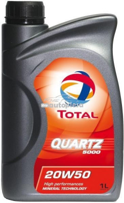 Ulei motor TOTAL Quartz 5000 Energy 20W50 1L 168031 foto