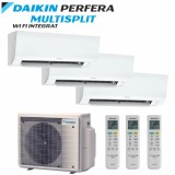 Aer Conditionat Multisplit DAIKIN PERFERA , 3 Unitati Interne: 9 000 BTU + 9 000 BTU + 12 000 BTU