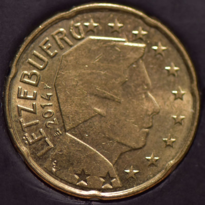 20 euro cent Luxemburg 2014 foto