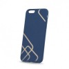 Husa Silicon Albastra Track Rubber pentru Apple iPhone 7 (4.7 inch) - Protectie Anti-alunecare