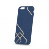 Husa Silicon Albastra Track Rubber pentru iPhone 6 / 6S