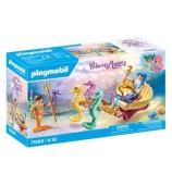 Cumpara ieftin Set figurine Playmobil Mermaids - Trasura cu cai de mare