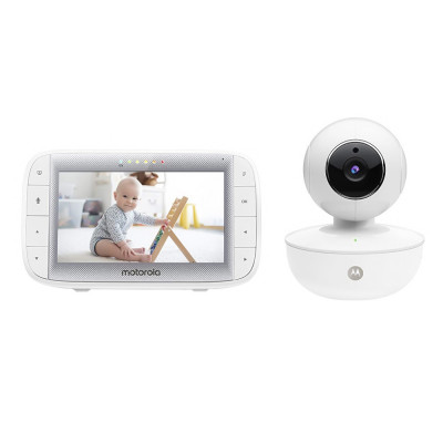 Resigilat : Video Baby Monitor Motorola MBP36XL cu ecran de 5 inch, cu acumulator foto