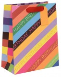 Punga de cadou - Happy Birthday Slide Large | Glick