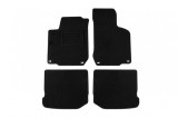 Mochete din carpeta cu doua straturi de la Petex, tesatura Rex potrivita pentru VW Golf IV 1998-2003, Beetle 1998-2011, Bora 1998-2005, negre cu desch