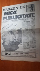 magazin de mica publicitate 31 iulie 1990-anunturi gratuite
