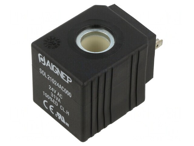 Bobină Electrosupapă IP65 24V AC 31VA 13mm