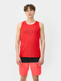 Tank top regular cu imprimeu pentru bărbați, 4F Sportswear