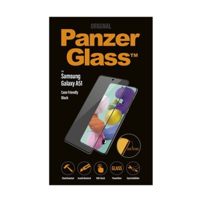 PanzerGlass - Geam Securizat Case Friendly pentru Samsung Galaxy A51, black foto