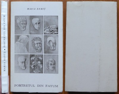Maria Banus, Portretul din Fayum, 1970, cu 2 autografe, Maria si Tudor Banus foto