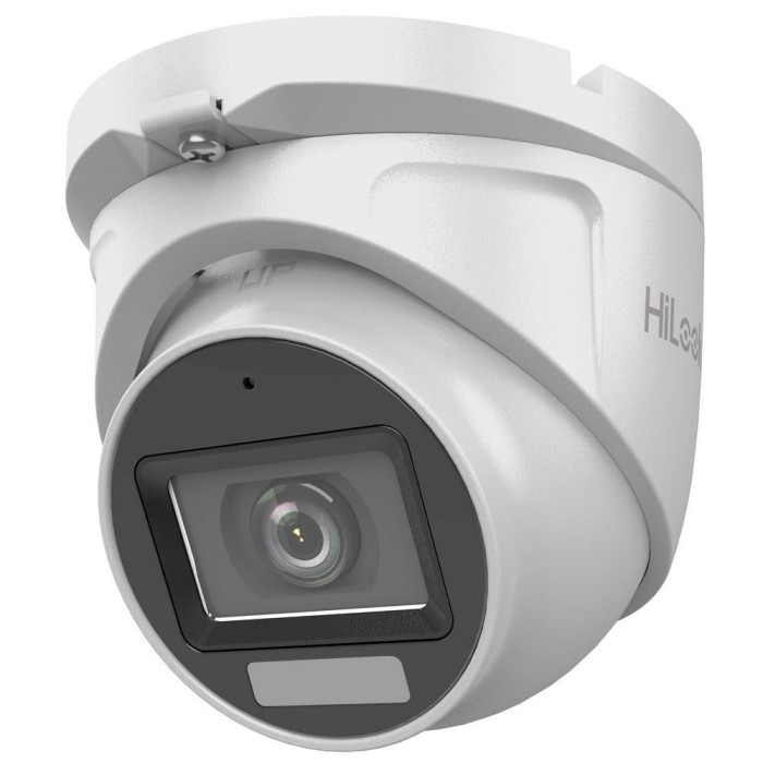 Camera de supraveghere Hikvision Hilook, 2MP, lentila 2.8mm, microfon, Smart Dual Light, IR 30m, IP66, THC-T127-LMS SafetyGuard Surveillance