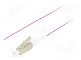 Dispozitiv fibră optică LANBERG OM4 LC/UPC 2m LSZH violet