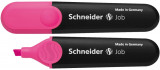 Textmarker Schneider Job, Varf Tesit 1+5mm - Roz