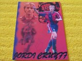 Foto cu autograf original (de colectie) - JORDI CRUYFF (Barcelona)