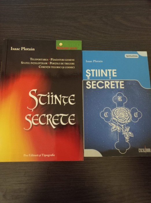 Isaac Plotain - Stiinte secrete (2 volume)