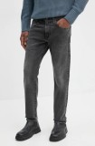 Levi&#039;s jeansi 502 TAPER barbati, culoarea negru