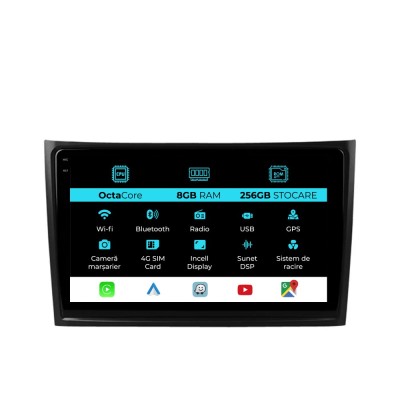 Navigatie Dedicata Volvo Xc90 (2002-2014), 10Inch, 8Gb Ram, 256Gb Stocare, Carplay foto