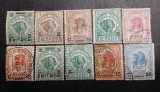 Italia Somalia Benadir - lot 10 timbre - conditie mixt