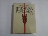 LITERATURA POPULARA; (VOL II) - ARTUR GOROVEI