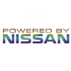 Sticker Nissan Powered By , Autocolant Tuning Auto Premium