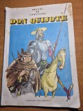 carte pentru copii - don quijote - miguel de cervantes - din anul 1986