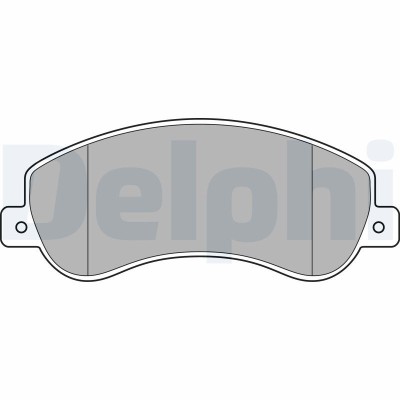 DELPHI LP1954 set placute frana,frana disc foto