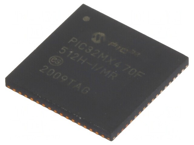 Microcontroler PIC32 512kB 3.6V QFN64 8MHz