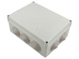Carcasă SEZ DK S-BOX 406 pentru perete 190x70x140mm - cutie conexiuni compactă